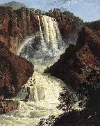 Jakob Philipp Hackert The Waterfalls at Terni oil on canvas